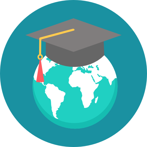 globe with graduation cap